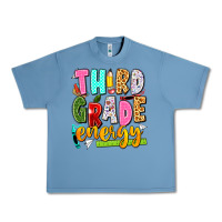 Pebble Blue third grade energy Urban Heavy Tee - texasbilliewilder