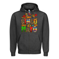 Charcoal Heather cinco de mayo Zipper Hoodie - AdoDesignShop