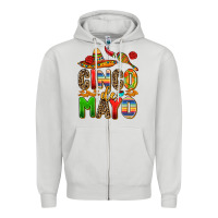 Dove Grey cinco de mayo Zipper Hoodie - AdoDesignShop