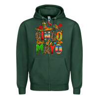 Sports Green cinco de mayo Zipper Hoodie - AdoDesignShop