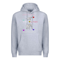 Heather Grey Just A Girl Who Loves Elephants Premium Hoodie - Bettercallsaul