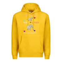 Lemon Just A Girl Who Loves Elephants Premium Hoodie - Bettercallsaul
