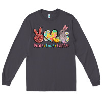 Smoke peace love easter Long Sleeve Tee - AdoDesignShop