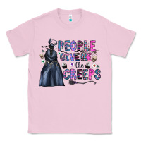 Bubblegum Pink people give me the creeps Classic Tee - CowhideDigitalArt
