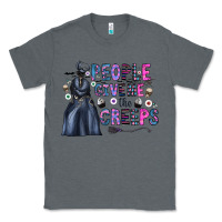 Charcoal Heather people give me the creeps Classic Tee - CowhideDigitalArt