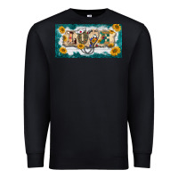 Black western love nurse license plate template Premium Sweatshirt - BarkalooDesign