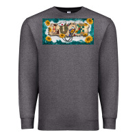 Charcoal Heather western love nurse license plate template Premium Sweatshirt - BarkalooDesign