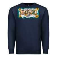 Navy western love nurse license plate template Premium Sweatshirt - BarkalooDesign