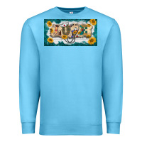 Ocean Blue western love nurse license plate template Premium Sweatshirt - BarkalooDesign
