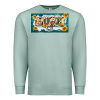 Seafoam western love nurse license plate template Premium Sweatshirt - BarkalooDesign