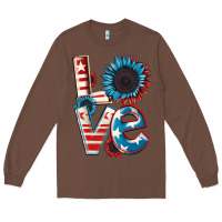 Chestnut Love 4th of July Long Sleeve Tee - CowGirlArtShop