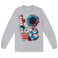 Moon Dust Love 4th of July Long Sleeve Tee - CowGirlArtShop