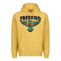 Antique Gold aztec free bird Premium Hoodie - NancyCooperArtShop