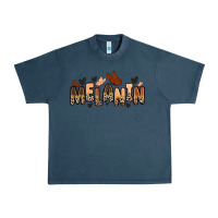 Midnight Navy melanin butterfly Urban Heavy Tee - Zillion Design Studio