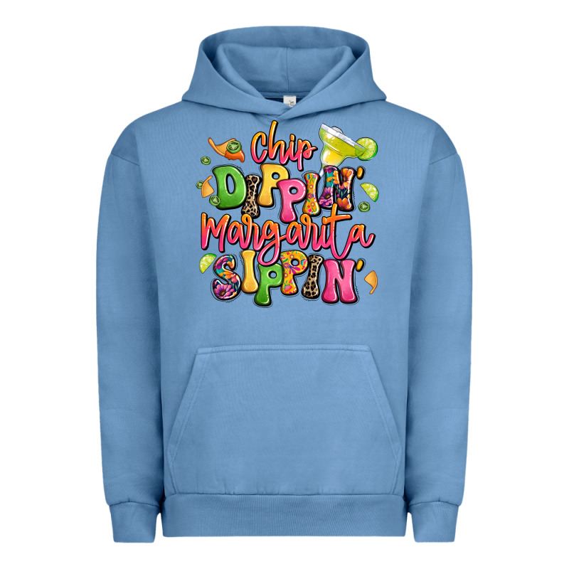 Chip Dippin' Margarita Sippin' Urban Hoodie by LillyAllenDesigns | Teevron