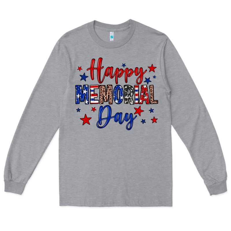 Happy Memorial Day Long Sleeve Tee by Neo Western | Teevron