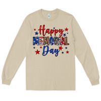 Mushroom Happy memorial day Long Sleeve Tee - Neo Western