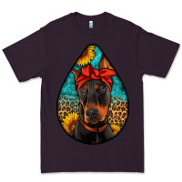 Plum doberman Premium Tee - Artiststas