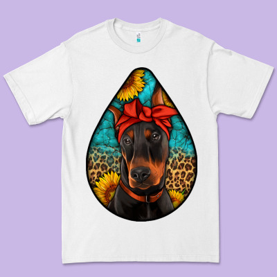 Doberman Premium Tee Designed By Artiststas