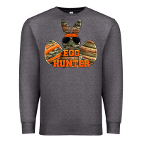 Charcoal Heather easter egg hunter boys Premium Sweatshirt - Jasminsmagicworld