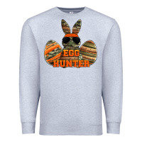 Heather Grey easter egg hunter boys Premium Sweatshirt - Jasminsmagicworld