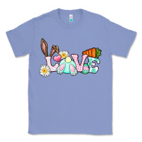 Colony Blue Love Easter bunny Easter Day Classic Tee - CowGirlArtShop