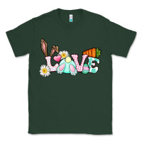 Sports Green Love Easter bunny Easter Day Classic Tee - CowGirlArtShop