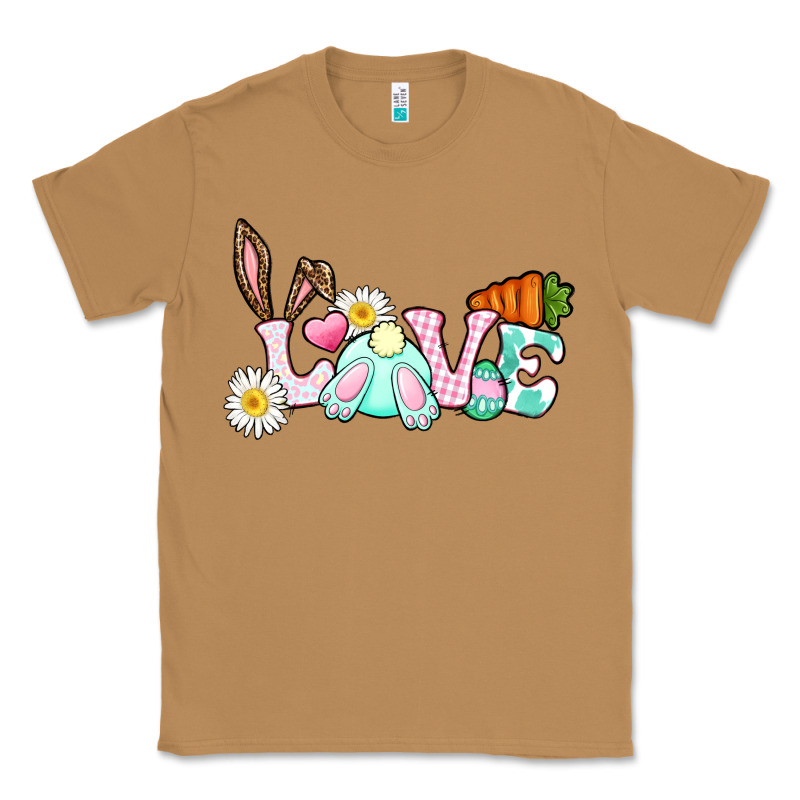 Love Easter Bunny Easter Day Classic Tee by CowGirlArtShop | Teevron