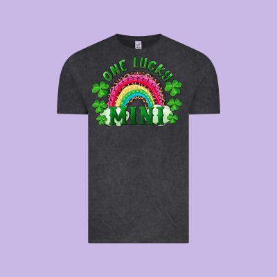 Vintage Tee St. Patrick's Day One Lucky Mini