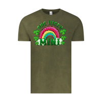 Vintage Olive St. Patrick's Day One Lucky Mini Vintage Tee - RanaPortraitStore