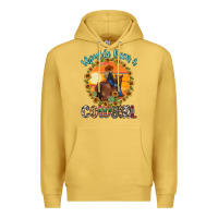 Antique Gold shoulda been a cowgirl Premium Hoodie - MaliasSmallBusiness