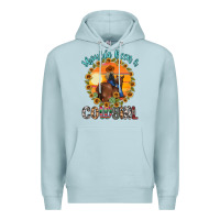 Blue Mist shoulda been a cowgirl Premium Hoodie - MaliasSmallBusiness