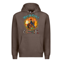 Coffee shoulda been a cowgirl Premium Hoodie - MaliasSmallBusiness
