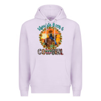 Lilac shoulda been a cowgirl Premium Hoodie - MaliasSmallBusiness