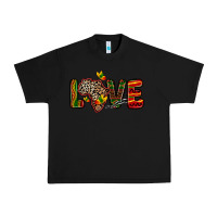Black love africa map Urban Heavy Tee - Zillion Design Studio