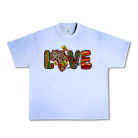 Grape Ice love africa map Urban Heavy Tee - Zillion Design Studio