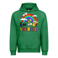 Emerald bee yourself Urban Hoodie - LillyAllenDesigns