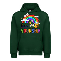Forest Green bee yourself Urban Hoodie - LillyAllenDesigns