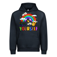 Navy bee yourself Urban Hoodie - LillyAllenDesigns