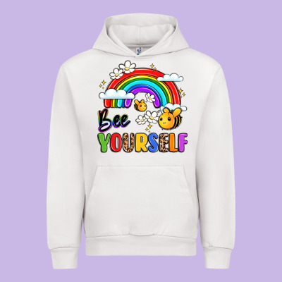 Bee Yourself Urban Hoodie Designed By Lillyallendesigns
