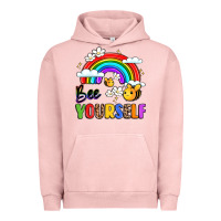 Pigment Salmon bee yourself Urban Hoodie - LillyAllenDesigns