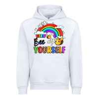 White bee yourself Urban Hoodie - LillyAllenDesigns