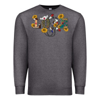 Charcoal Heather western love nurse Premium Sweatshirt - BarkalooDesign