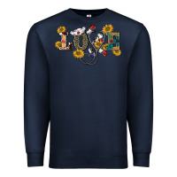 Navy western love nurse Premium Sweatshirt - BarkalooDesign