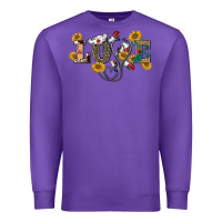 Purple western love nurse Premium Sweatshirt - BarkalooDesign