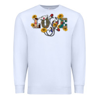 White western love nurse Premium Sweatshirt - BarkalooDesign