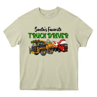 Mossy Santa's Favorite Truck Driver Heavy Core Tee - LillyAllenDesigns