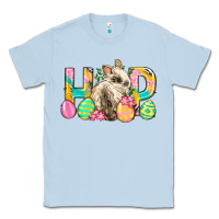 Dusty Blue Hop Rabbit Easter Classic Tee - Neo Western
