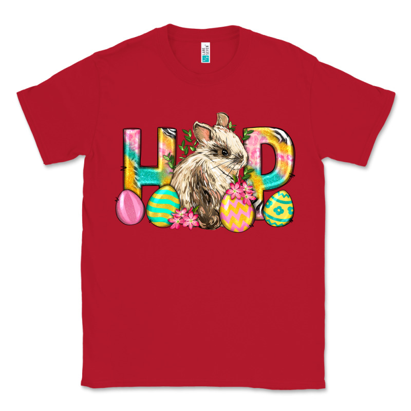 Hop Rabbit Easter Classic Tee by Neo Western | Teevron