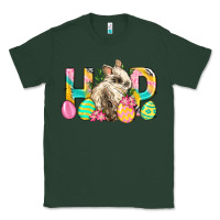 Sports Green Hop Rabbit Easter Classic Tee - Neo Western